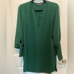 Green Zara Shift Dress